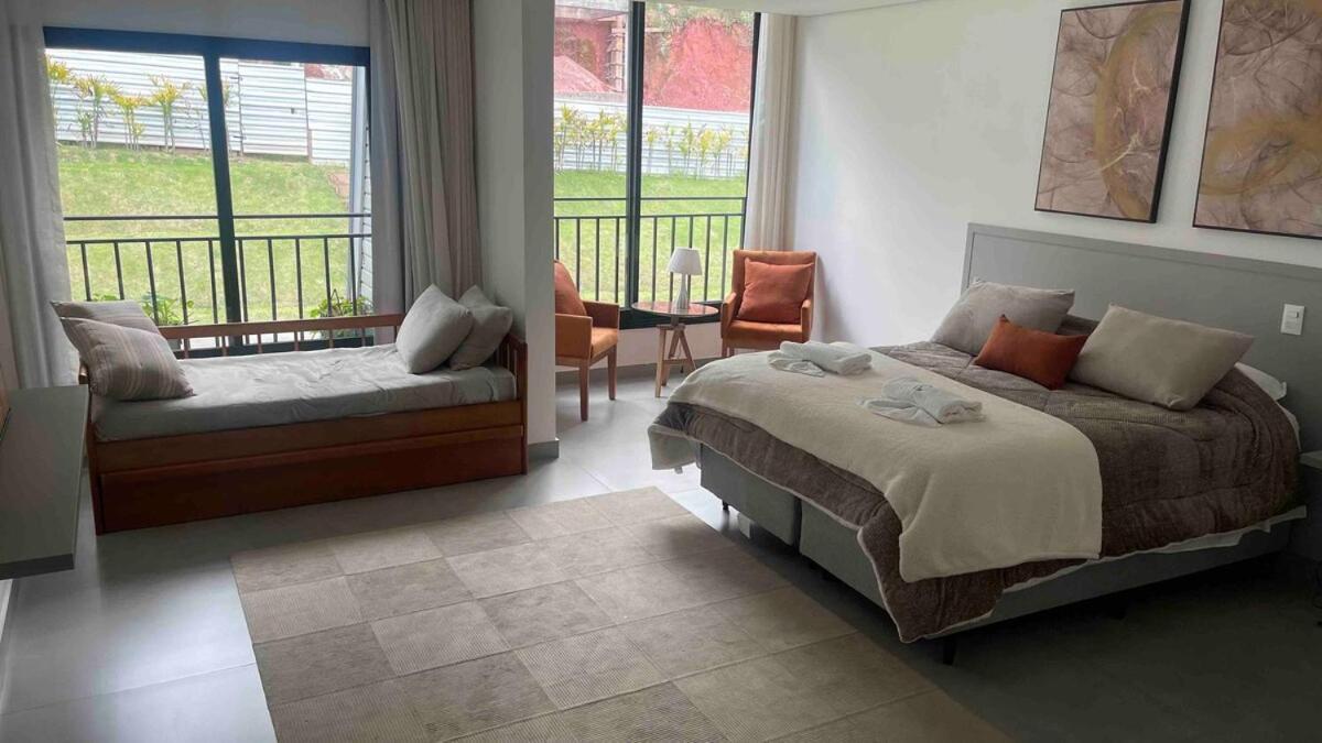 Star Green 203 - Luxo E Sofisticacao A 500 Metros Do Baden Baden Кампус-ду-Жордан Екстер'єр фото